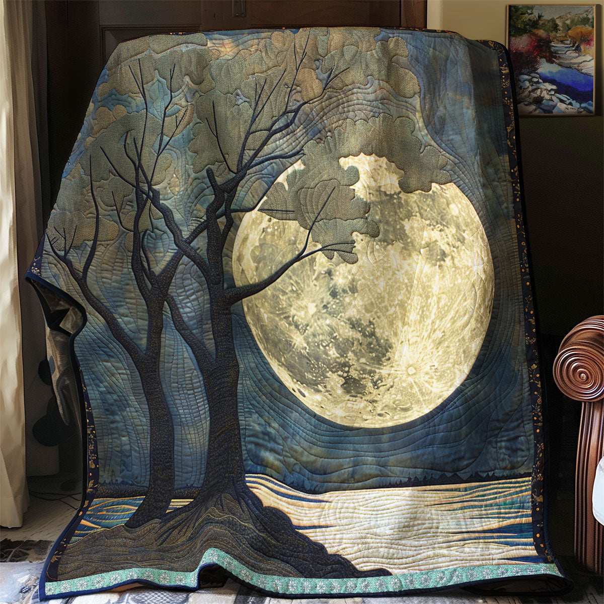 Moonlit Ripples WN0909107CL Quilt