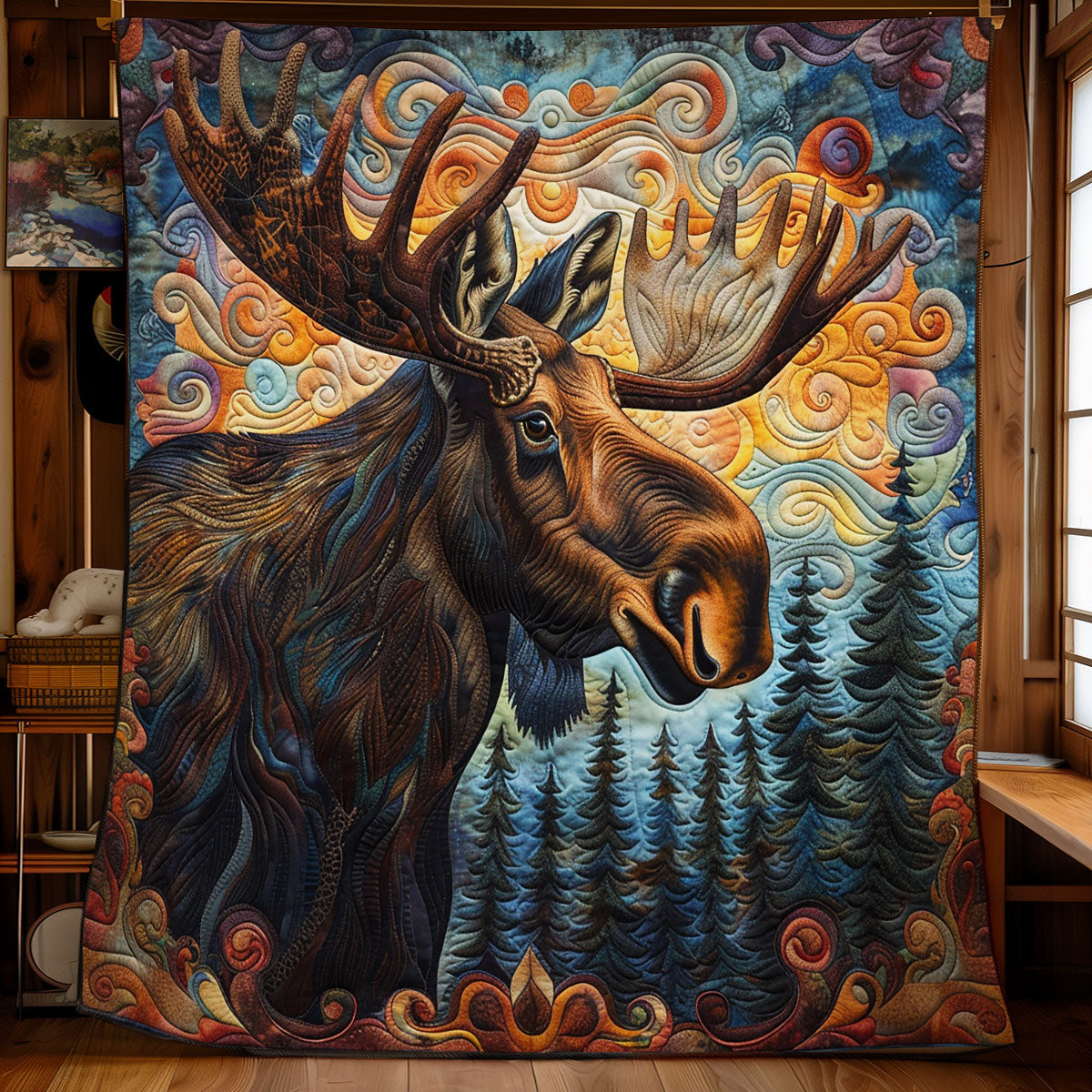 Moose Mountain Forest SR2208036CL Quilt