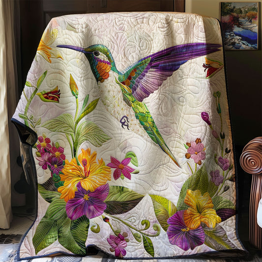 Morning Hummingbird Harmony WM1608013CL Quilt
