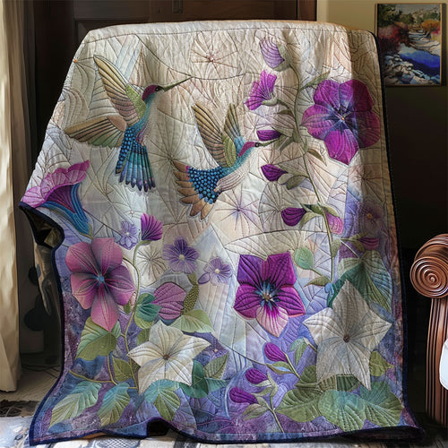 Morning Love Hummingbirds WM2808010CL Quilt