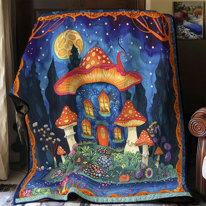 Mushroom Under the Moon WN0909101CL Quilt