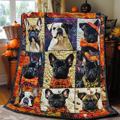 Mysterious French Bulldog SR2008040CL Quilt