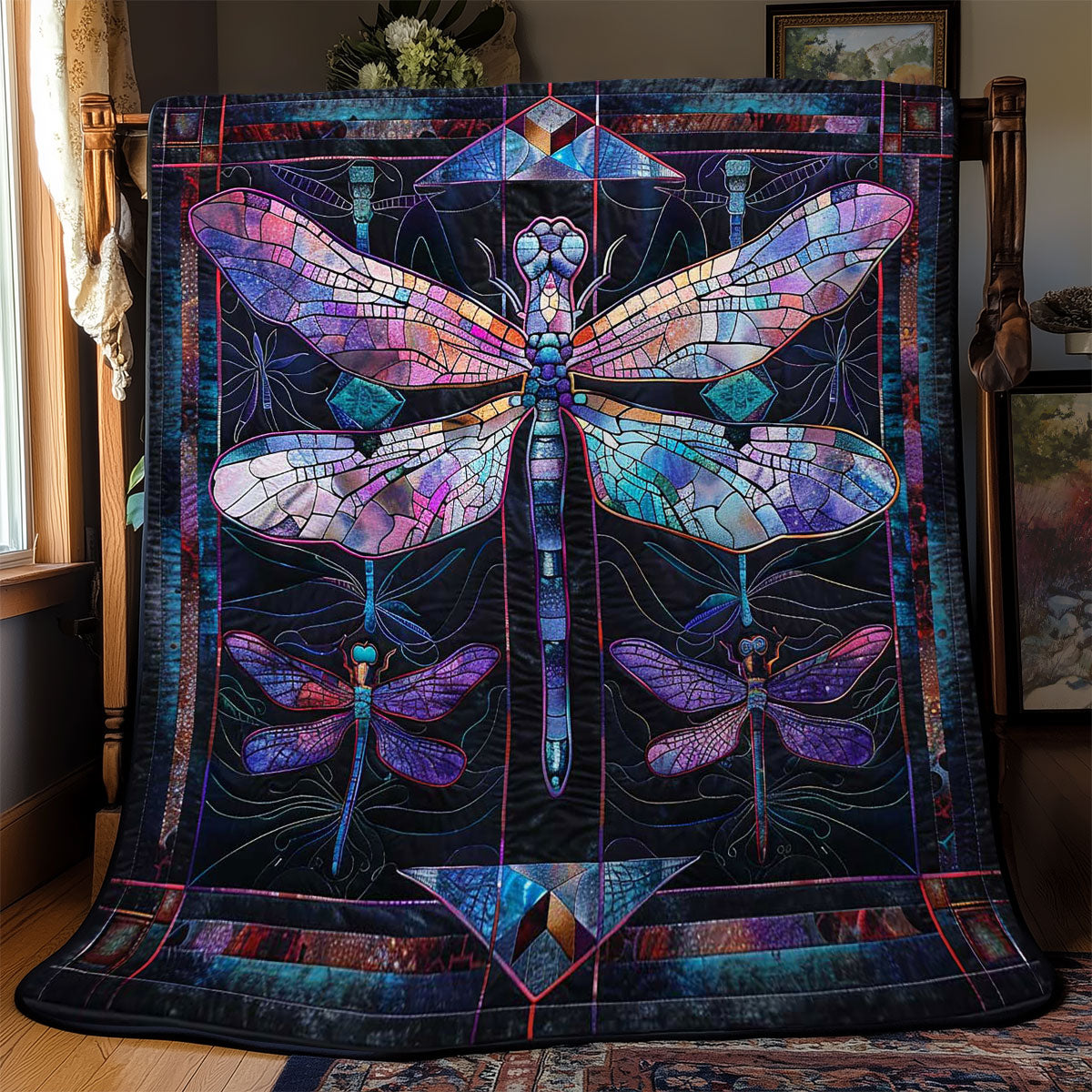 Mystic Dragonfly WN2708001CL Quilt