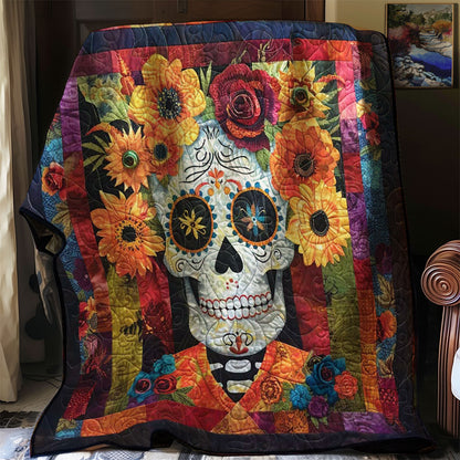 Mystic Floral Skeleton WN0908106CL Quilt