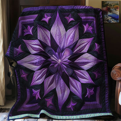Mystic Purple Bloom WN0909022CL Quilt