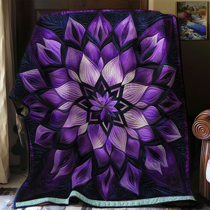 Mystic Purple Bloom WN0909023CL Quilt