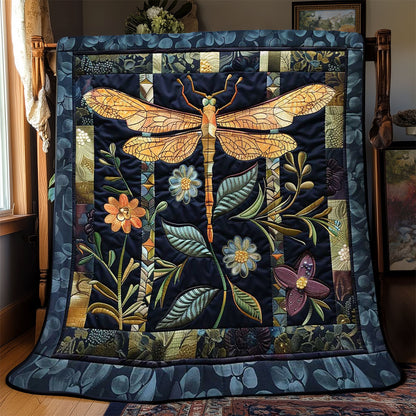 Mystical Dragonfly Dance WN2808032CL Quilt