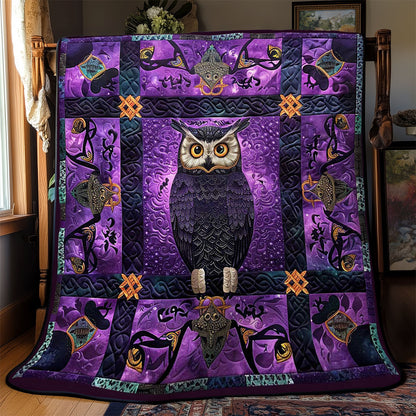 Mystical Owl Night WN2408169CL Quilt
