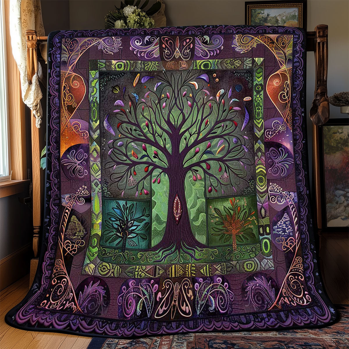 Mystical Roots Of Life WN2408162CL Quilt