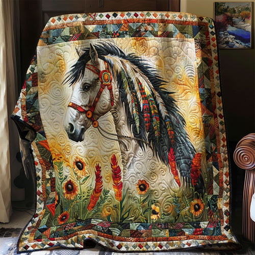 Native Horse WM1008026CL Quilt