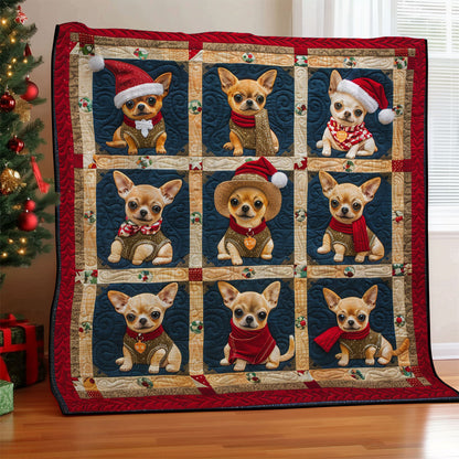 Naughty Chihuahua SR1608008CL Quilt