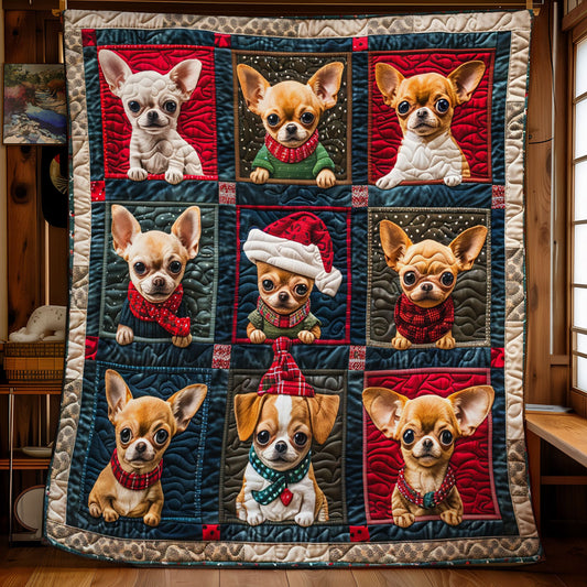 Naughty Chihuahua SR2208042CL Quilt