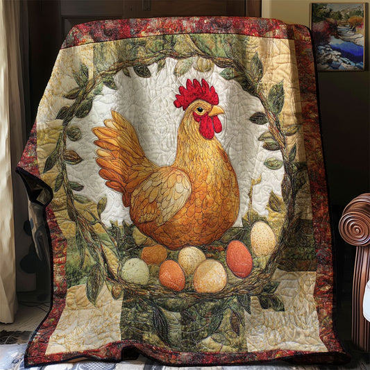 Nestled Hen WN0208010CL Quilt