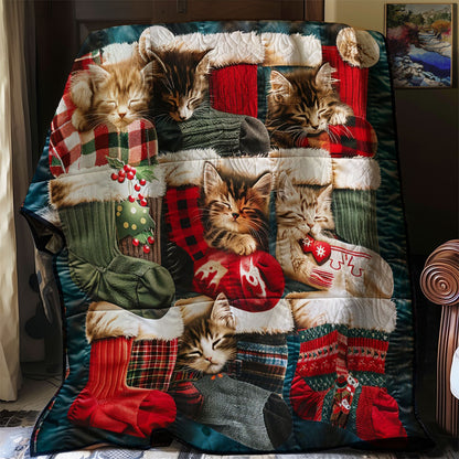 Nice Night Sleeping Kitty WM1908013CL Quilt