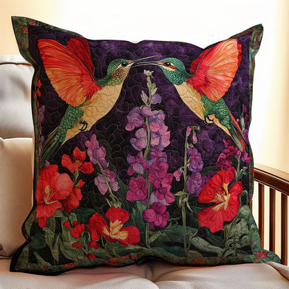 Night Hummingbirds Love WM0608123CL Quilt Pillow Case