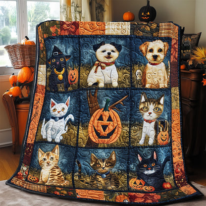 Night Of Cat And Dog SR2108008CL Quilt