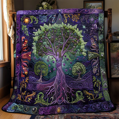 Night’s Tree Of Life WN2408164CL Quilt