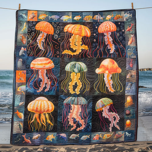 Ocean Jellyfish SR1608024CL Quilt