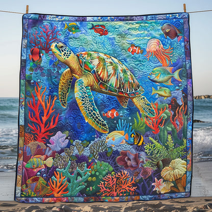 Ocean Turtle SR2008022CL Quilt