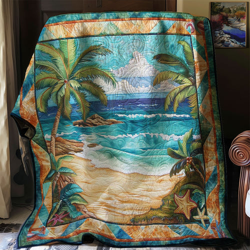 Oceanfront Oasis WN3007013CL Quilt