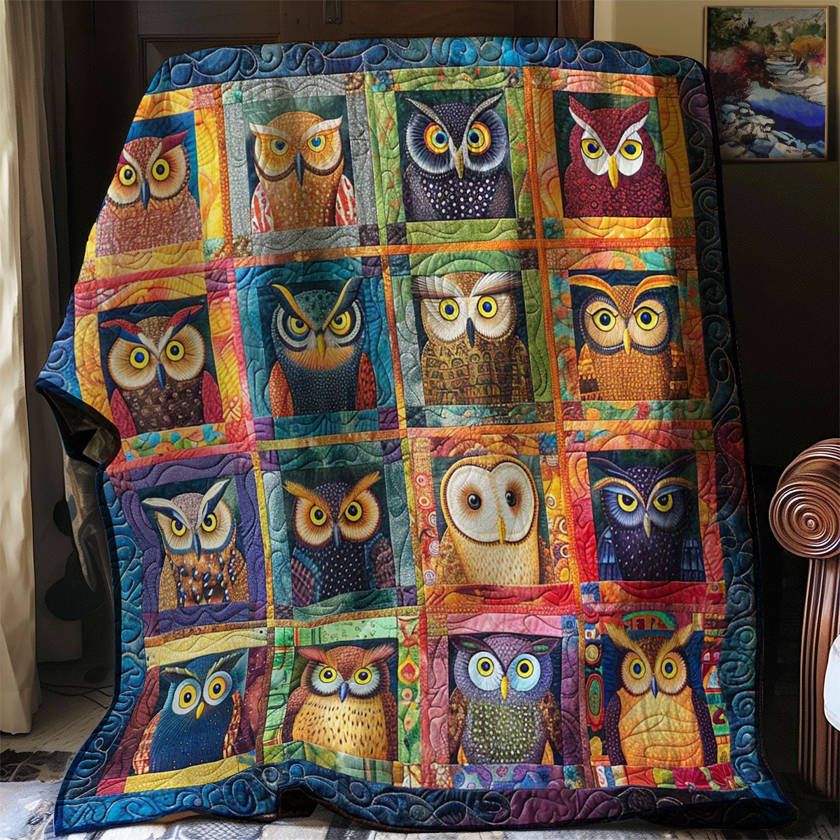 Owl Hideaway WN0908004CL Quilt