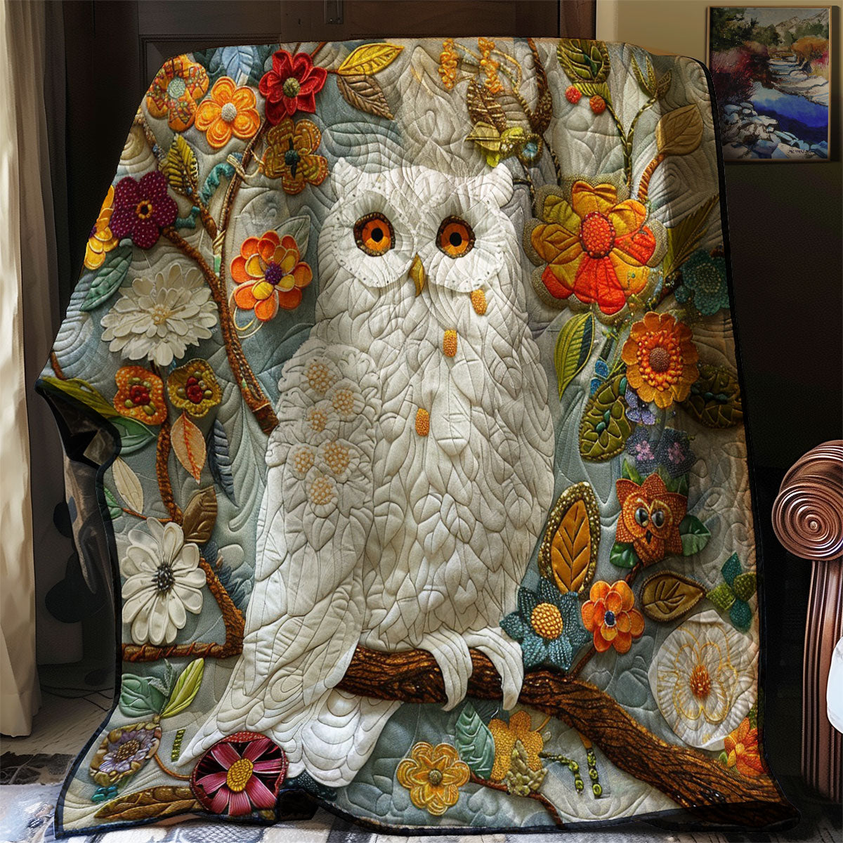Owl WM2408009CL Quilt