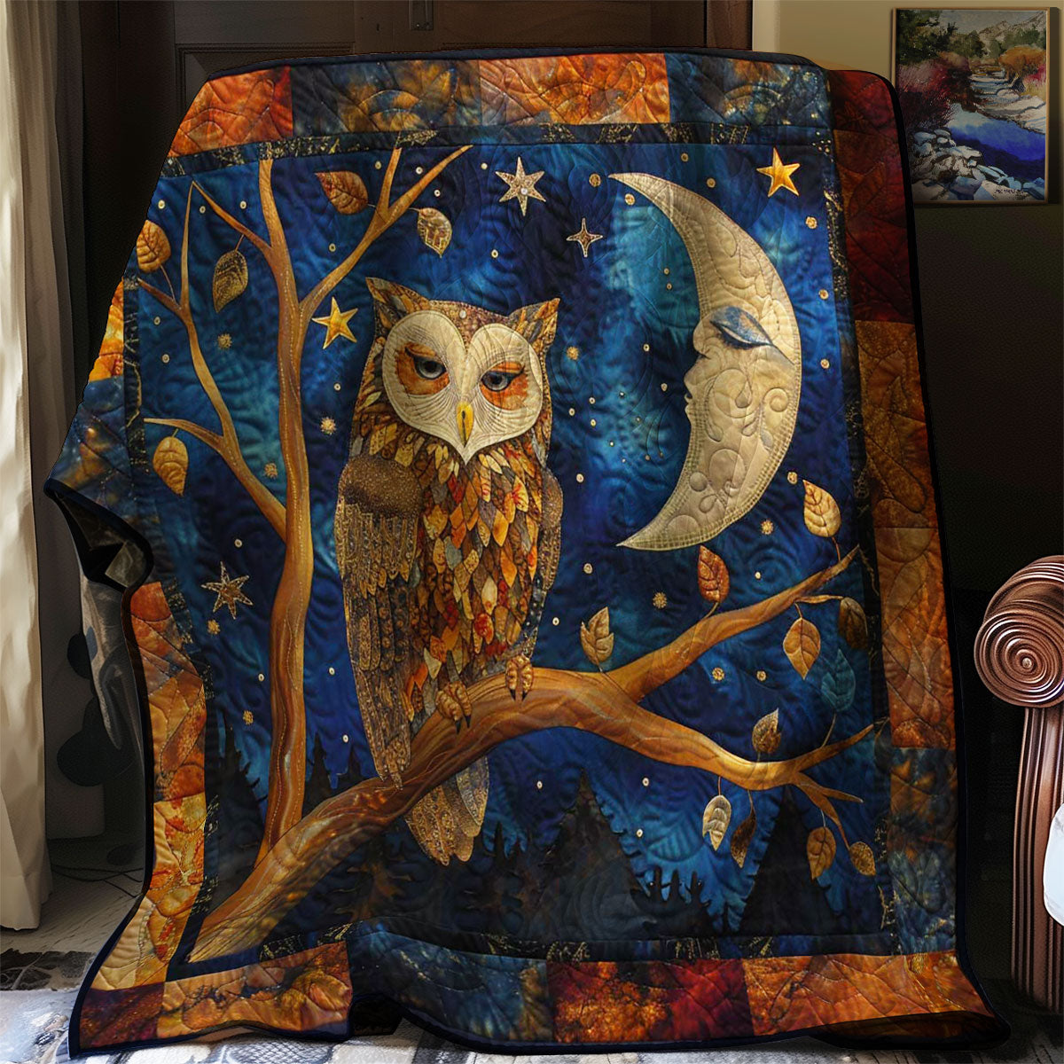 Owl's Refuge Haven WN0908005CL Quilt