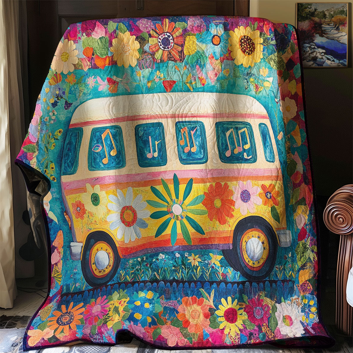 Paint Camper Van WM0308017CL Quilt