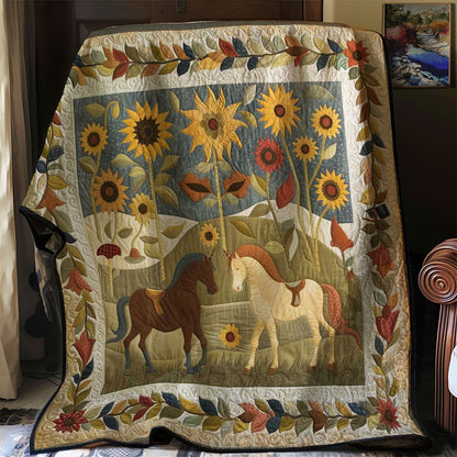 Pair Of Horses WN3007039CL Quilt