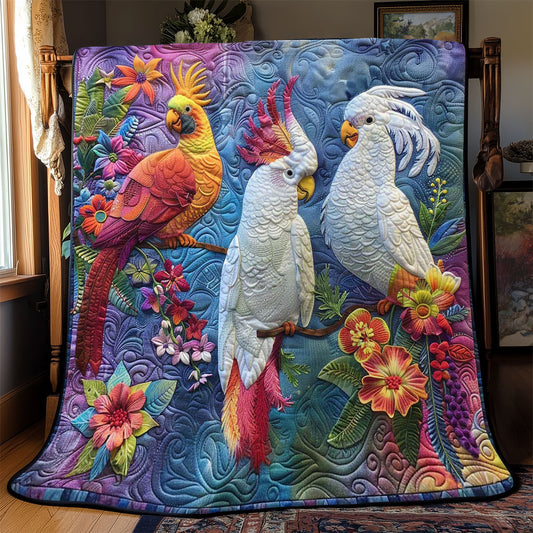 Parrots' Garden Extravaganza WN2408109CL Quilt