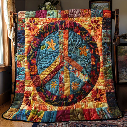 Peace Petals WN2108041CL Quilt