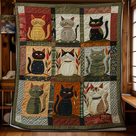 Peaceful Cat SR2608003CL Quilt