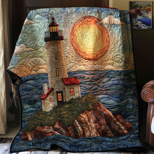 Peaceful Lighthouse WN0108071CL Quilt