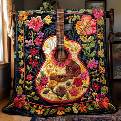 Peaceful Strumming WN2208125CL Quilt