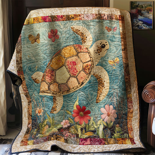 Peaceful Turtle WN0108072CL Quilt