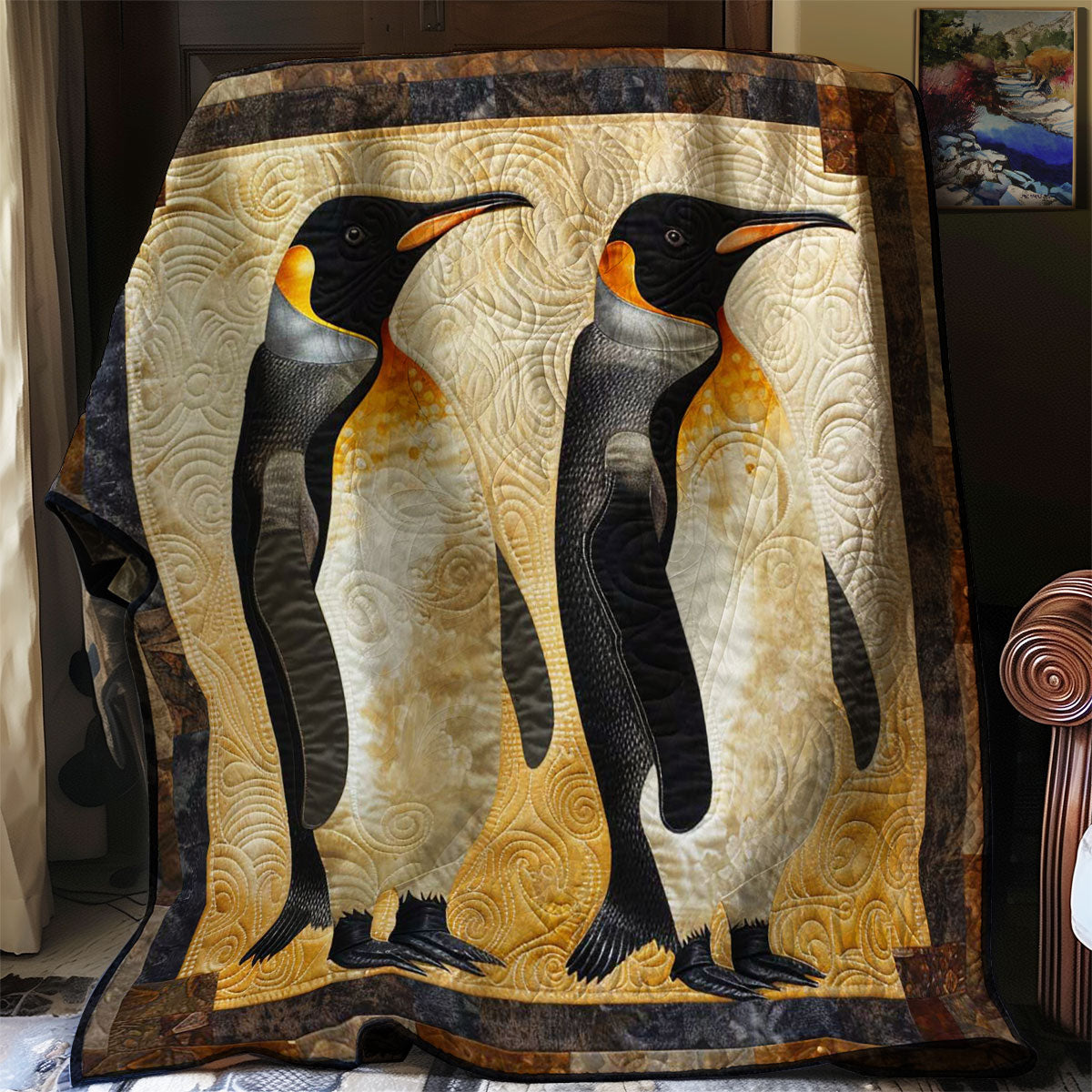 Penguin Parade WN1608018CL Quilt