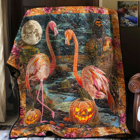 Phantom Flamingo Hideaway WN0908009CL Quilt