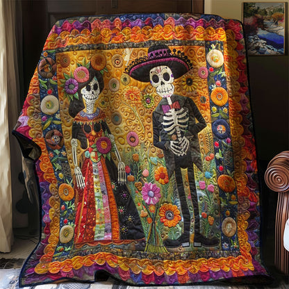 Phantom Flower & Calavera Lover WN0908104CL Quilt