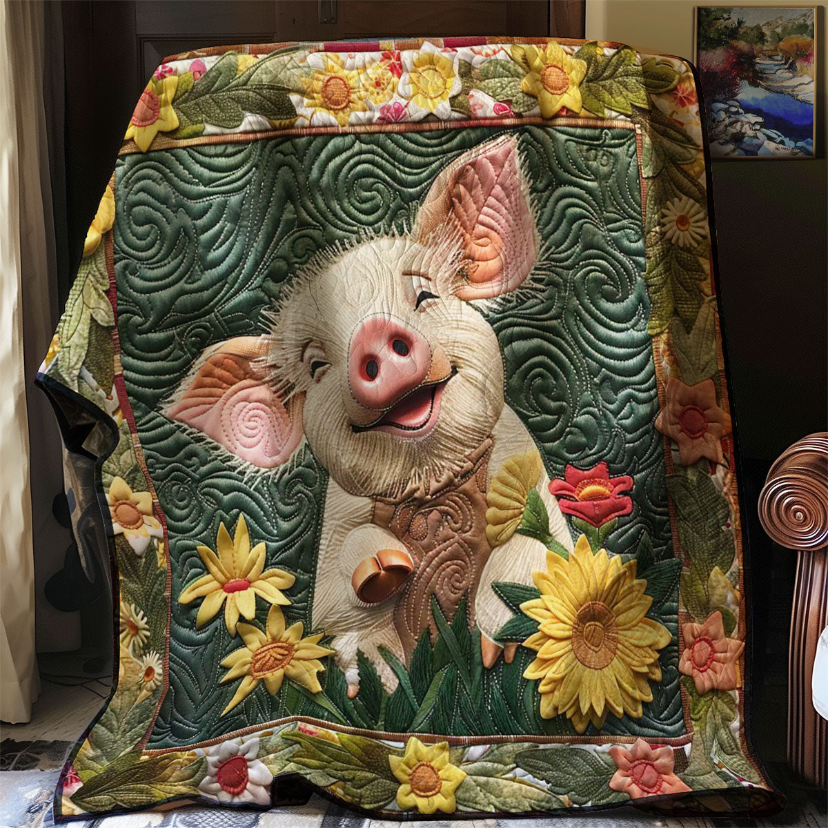 Piglet's Dream WN1908045CL Quilt