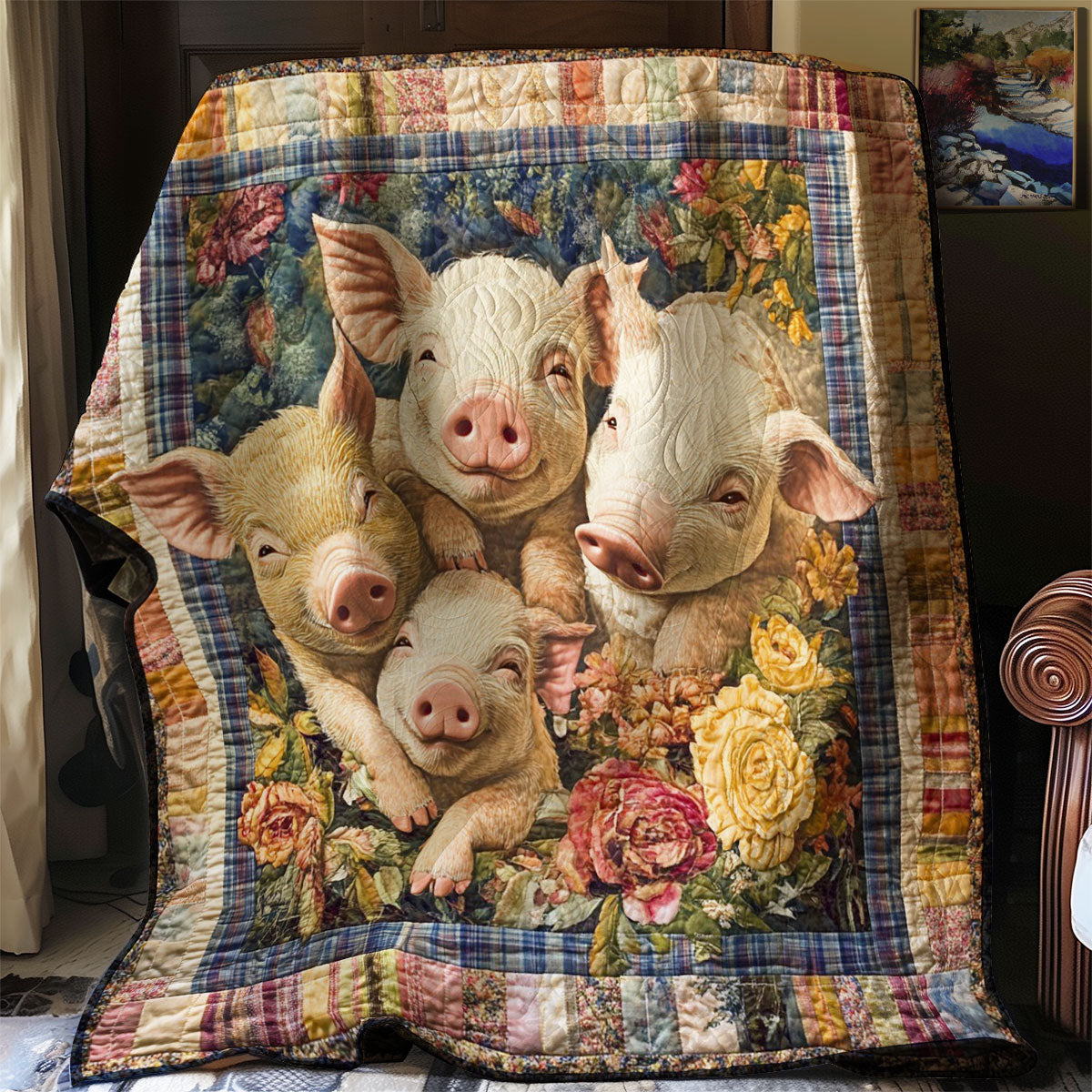 Pipipigs WM0608031CL Quilt