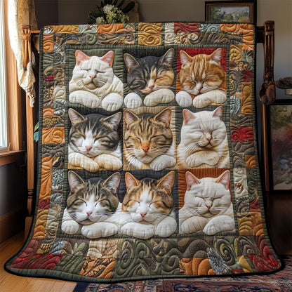 Placid Cats WN2108035CL Quilt