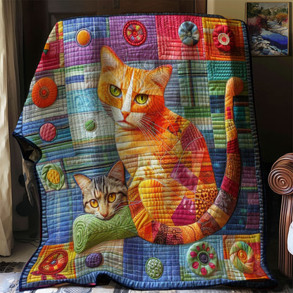 Playful Cat WN0908144CL Quilt