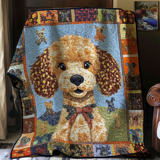 Poodle Cozy WN0608035CL Quilt