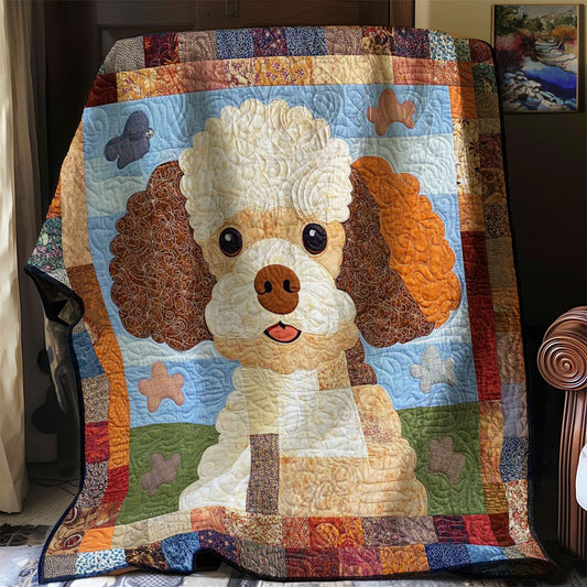 Poodle Cute WN0608034CL Quilt