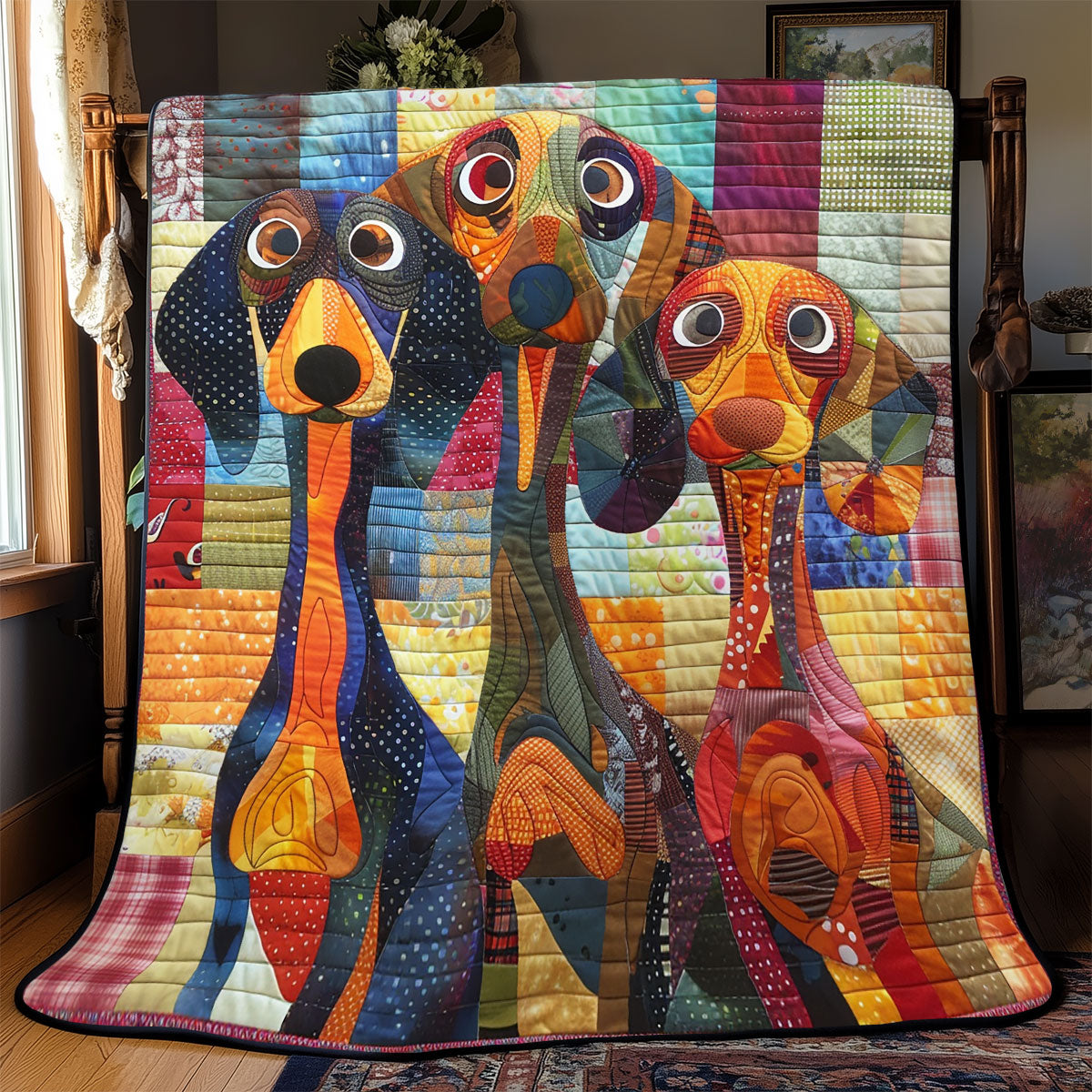 Pure Dachshund WN2208072CL Quilt