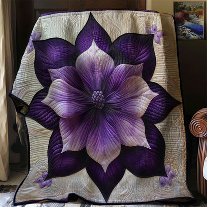 Purple Bloom Serenity WN1408064CL Quilt