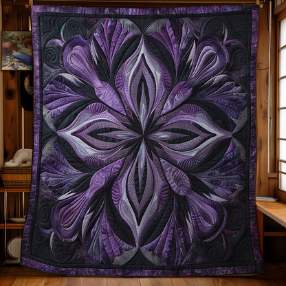 Purple Blossom Haven SR1508026CL Quilt