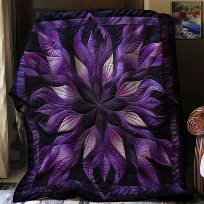 Purple Enchantment Flower WN1508093CL Quilt