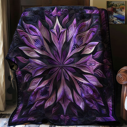 Purple Petals WN1508045CL Quilt