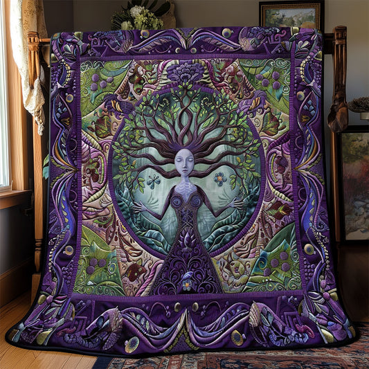 Purple Soul Tree WN2408147CL Quilt